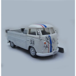 VW T1c Pick Up 1963-1967 weiss / Decor #53 Herbie Edition
