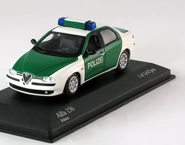 Alfa Romeo 156 Phase I 1997-2003 Polizei Deutschland grün / weiss