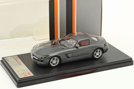 Mercedes-Benz SLS AMG 2011 Messemodell matt -grau / durchsichtig