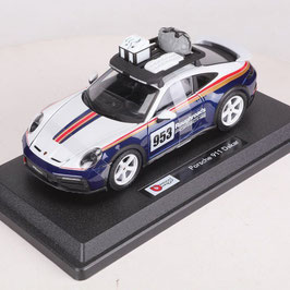 Porsche 911 / 992 Dakar 2023 weiss / dunkelblau met. / Decor