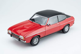 Ford Capri II Ghia 3.0 Phase II 1976-1977 rot / matt-schwarz