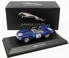 Jaguar D-Type Roadster 1954-1956 #3 blau met. / weiss