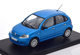 Citroën C3 Exclusive Phase I 2002-2005 hellblau met.