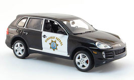 Porsche Cayenne Phase II 2007-2010 Highway Patrol schwarz / weiss