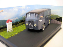 Citroën TUB Lieferwagen graublau Diorama La Route Bleue