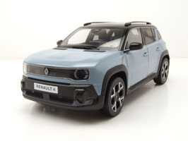 Renault 4 E-Tech seit 2025 hellblau / schwarz