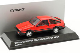 Toyota Sprinter Trueno AE86 1983-1987 rot / schwarz