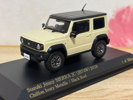 Suzuki Jimny Sierra JC JB74W seit 2018 Chiffon Ivory met. / schwarz