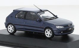 Peugeot 306 GTI 16S 1997-2000 dunkelblau met. / schwarz