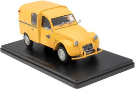 Citroën 2CV Fourgonnette AZU 1961-1962 "PTT La Poste France gelb / Decor