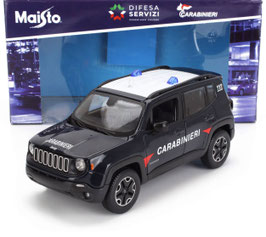 Jeep Renegade Phase I 2014-2018 Carabinieri dunkelblau / weiss / Decor" 1:24 von Maisto
