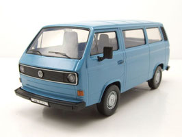 VW T3 Bus 1979-1990 blau / schwarz