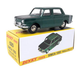Simca 1000 Rallye 2 1972-1976 dunkelgrün met. / matt-schwarz