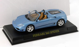 Ferrari 360 Spyder 2000-2006 hellblau met.
