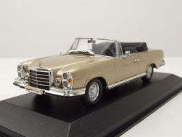 Mercedes-Benz 280 SE 3.5 Cabriolet W111 1969-1971 Gold met.