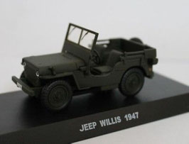 Jeep Willys offen 1947 Oliv