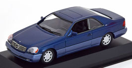 Mercedes-Benz 600 SEC V12 C140 Phase I 1992-1993 dunkelblau met.