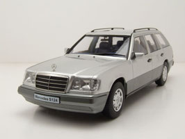 Mercedes-Benz E-Klasse T-Modell S124 Phase III 1993-1996 silber met. / grau met. / schwarz