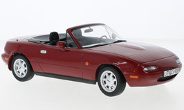 Mazda MX-5 I Roadster Phase I 1989-1994 rot mit Hardtop