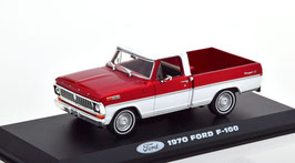 Ford F-100 V Pick Up 1966-1972 dunkelrot met. / weiss