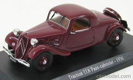 Citroën Traction Avant 11A Faux-Cabriolet 1936 dunkelrot