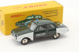 Ford Taunus 17M P3 1960-1964 "Polizei Deutschland" dunkelgrün / weiss