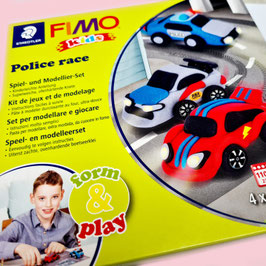 Police Race I Spiel- und Modellierset