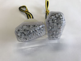 汎用　LEDウインカー　クリア　タイプ1