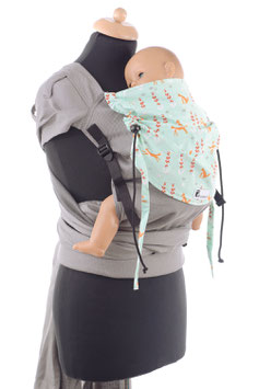 Huckepack Wrap Tai Toddler-Foxes