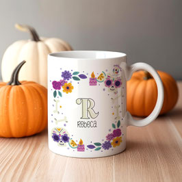 Taza calaveras