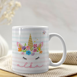 Taza unicornio