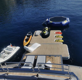 Superyacht Inflatables Custom Jetski & Seabob Docks