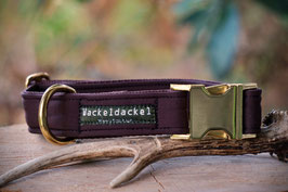 Halsband Softshell DUNKELBRAUN