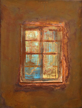 steamy windows, Eisen, Kollage 30X40 / Juli 2014