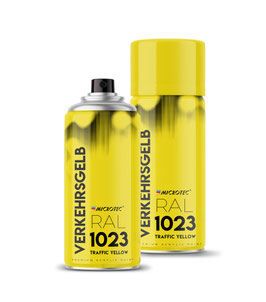 Microtec Premium Sprühlack - Farbe: gelb, matt