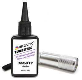Turbotec 911 UV-Kleber Spezial für Risse und Sprünge mit UV-Lampe
