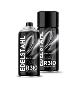 Microtec Premium Sprühlack - Farbe: edelstahloptik, seidenmatt