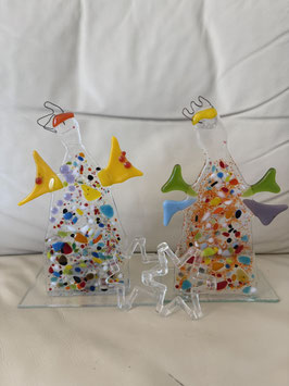 12. November. Glasfusing, Glasengel