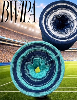 Auswärtsspiel 2026: Strickset Leuchtturm-Tuch