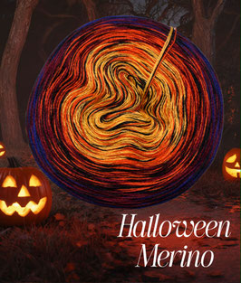 Halloween: Farbverlaufsgarn Merino