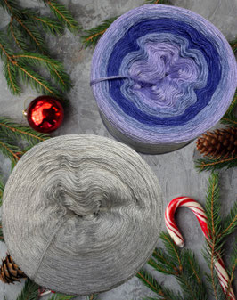 Adventswicklung 01.12.2024 (to go): Strickset Leuchtturm-Tuch