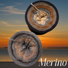 Wolle Wattwurm (to go): Strickset Leuchtturm-Tuch