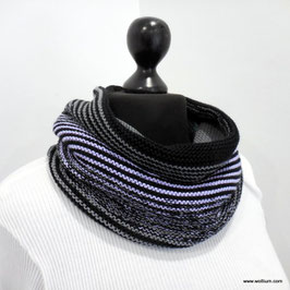 Graustich mit Jade und Krokus (to go): Strickset für Leuchtturm-DoppelWopper