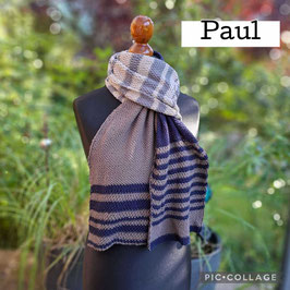 Paul (to go): Strickset Leuchtturm-Männerschal