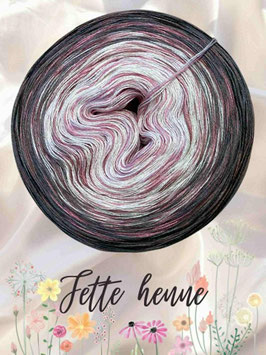 Fette Henne: Farbverlaufsgarn BW/PA