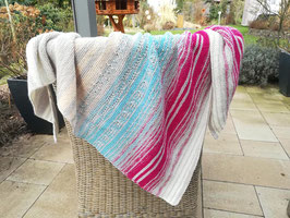 Winterpink (to go): Strickset Leuchtturm-Tuch