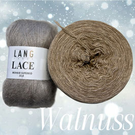 Mützenset Modal+Lace, Fb. walnuss + 26