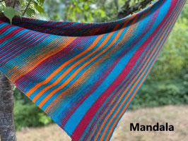 Mandala (to go): Strickset Leuchtturm-Tuch