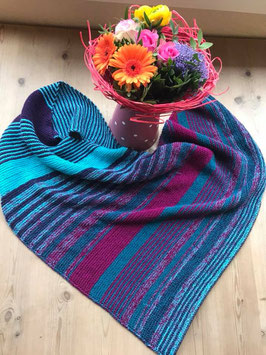 Winterbunt (to go): Strickset für Leuchtturm-Tuch