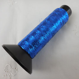 Glitzer Lurex, Farbe Jet blue